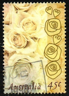 10349 Austrália 1632 Flores Rosa U