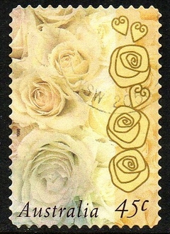 10349 Austrália 1633 Flores Rosa U (c)