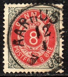 10418 Dinamarca 24 (B) Numeral U (f)