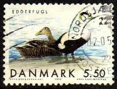 10736 Dinamarca 1224 Pássaros Migratórios U (c)
