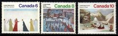 10824 Canada 550/52 Natal Pinturas NNN