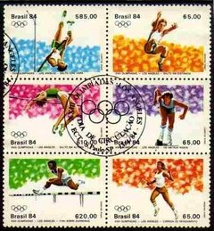 Brasil C 1378/83 Jogos Ol¡mpicos Olimp¡adas 1984 U