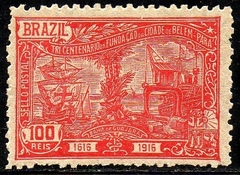 Brasil C 0011 Tricentenário de Belém 1916 NN