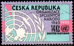 11039 República Tcheca 90 ONU Emblema U