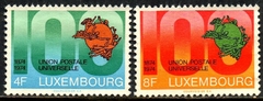 11241 Luxemburgo 839/40 UPU União Postal Universal N