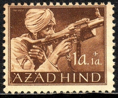 11268 Azad Hind 1 Soldado Ocupação Alemã na Índia N