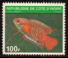 11367 Costa do Marfim Cote D'Ivoire 546 Peixes Fauna N