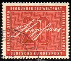11412 Alemanha Ocidental 104 UPU União Postal Universal U