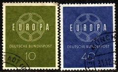 11467 Alemanha Ocidental 193/94 Tema Europa Logotipo U (a)