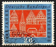 11469 Alemanha Ocidental 185 Cidade de Buxtehude Prédios U (b)