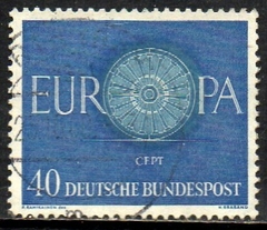 11487 Alemanha Ocidental 212 Tema Europa Logotipo U (b)