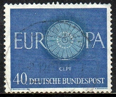 11487 Alemanha Ocidental 212 Tema Europa Logotipo U