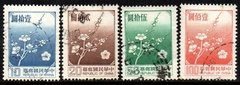 11513 Formosa Taiwan 1237/40 Flor Nacional U