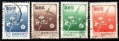 11514 Formosa Taiwan 1237/40 Flor Nacional U