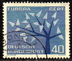 11526 Alemanha Ocidental 256 Tema Europa Árvore U