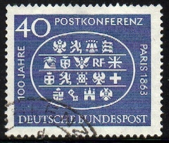 11547 Alemanha Ocidental 270 Conferencia Postal U
