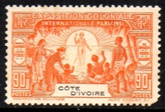 11562 Costa do Marfim Cote D'Ivoire 86 Expoosição Colonial N