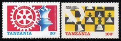 11576 Tanzânia 275/76 Xadrez NNN / NN