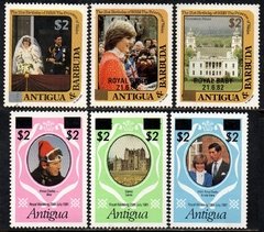 11615 Antigua 751/56 Charles e Diana NNN