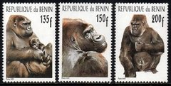 11710 Benin sw 1399/401 Gorilas NNN