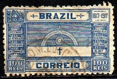 Brasil C 0012 Revolução de Pernambuco Denteação Irregular 1917 U (a)