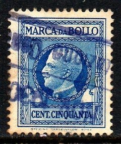 12001 Itália Selo Fiscal Marca da Bollo Cinquanta Cent U (07)