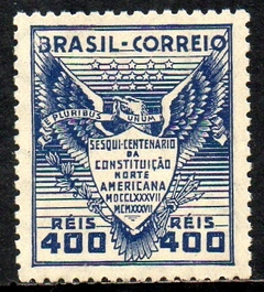 Brasil C 0126B Constituição Americana Variedade B Fino 1937 NN