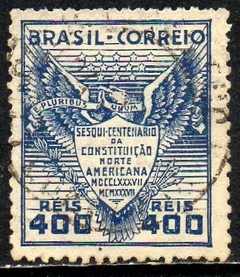 Brasil C 0126B Constituição Americana Variedade B Fino 1937 U