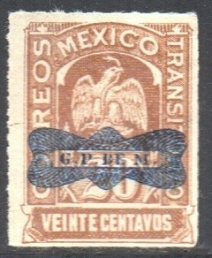 12957 México 371 Águia com Sobretaxa N (d)