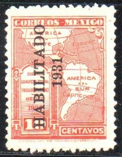 12962 México 481 Congresso Postal Mapas N