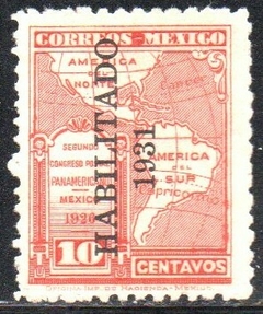 12962 México 481 Congresso Postal Mapas N (a)