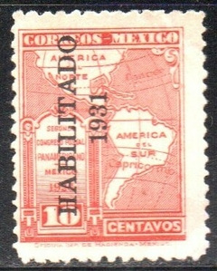 12962 México 481 Congresso Postal Mapas N (b)