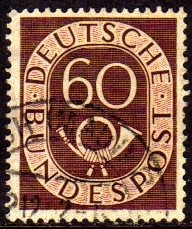 13266 Alemanha Ocidental 21 Numerais U (a)