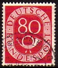 13267 Alemanha Ocidental 23 Numerais U (b)