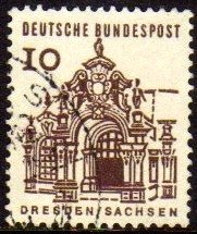 13414 Alemanha Ocidental 322 Edifícios Históricos U (b)