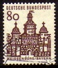 13416 Alemanha Ocidental 328 Edifícios Históricos U (a)