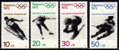 13538 Alemanha Ocidental 544/47 Jogos Olímpicos de Inverno N