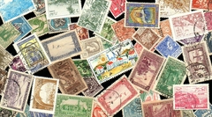 13572 Argélia Pacote com 50 selos Diferentes - linda Escolha