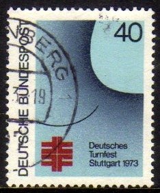13577 Alemanha Ocidental 613 Festa da Ginástica U (a)