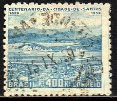 Brasil C 0136 Centenário de Santos 1939 U