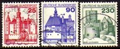 13673 Alemanha Ocidental 834/36 Castelos U (a)
