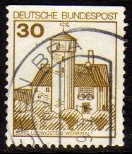 13684 Alemanha Ocidental 763b Castelos U (b)