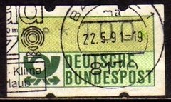 13689 Alemanha Ocidental Selos de Distribuidor 01 U (b)