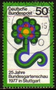 13735 Alemanha Ocidental 774 Exposição de Horticultura U (b)