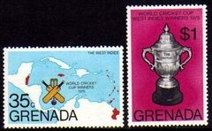 02594 Grenada 687/88 Campeonato De Cricket Nnn