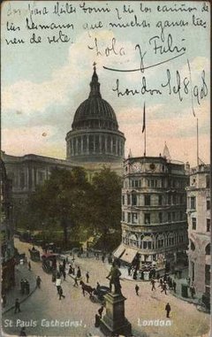 04248 Inglaterra Cartão Postal Catedral De St Pauls Lond