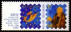01621 Bélgica 2934 Esposição Filatélica Selo Rolete Nnn