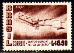 Brasil Areos 083 Y Marmorizado Santos Dumont 14 Bis Nnn