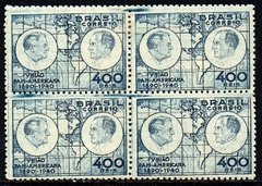 Brasil C 0150 União Panamericana Getúlio Quadra 1940 NN (j)