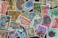 15082 Luxemburgo Pacote com 25 selos Diferentes - comprar online